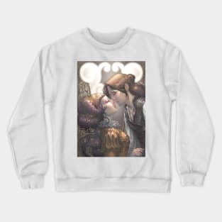 Athan and Minerva - Steampunk love Crewneck Sweatshirt